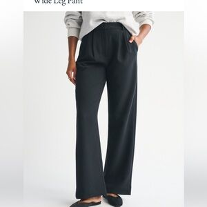Sloane tailored high rise trouser wide leg curve love